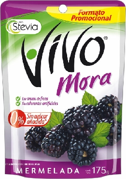 Mermelada Mora Vivo Sin Azucar 200g